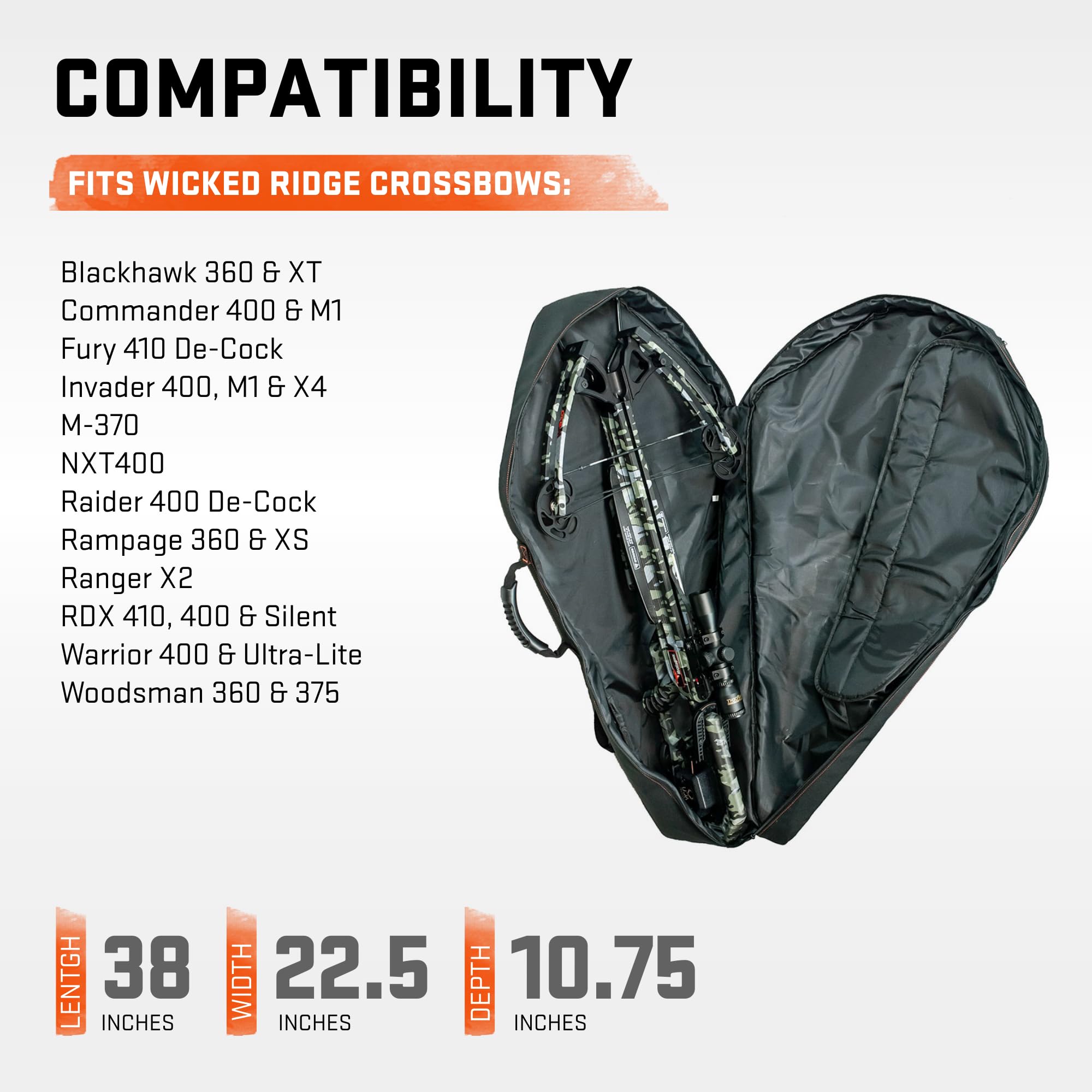 Amazon.com : Wicked Ridge by TenPoint Soft Case - Easily Transport